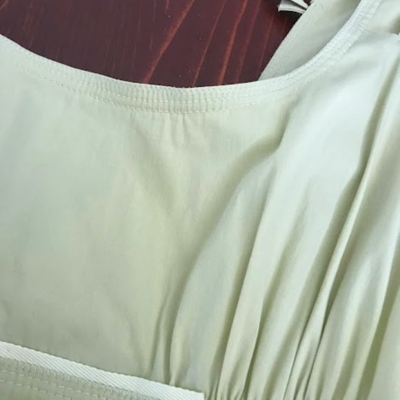 Mint Polyamide Dress, Parachute style, Size 6, French Made - Picture 2 of 5